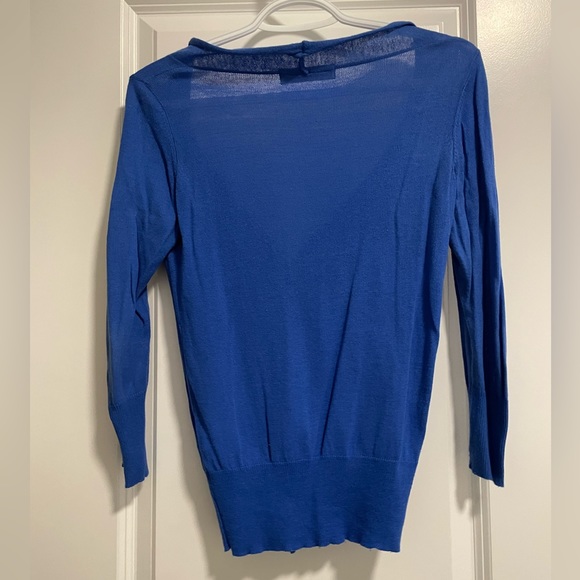 ZARA Bright Blue Cardigan - Picture 2 of 3